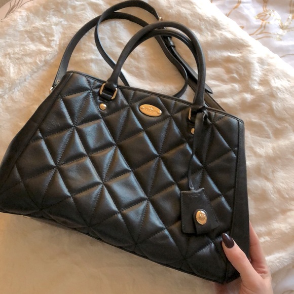 Coach Handbags - Medium sized black Coach crossbody bag